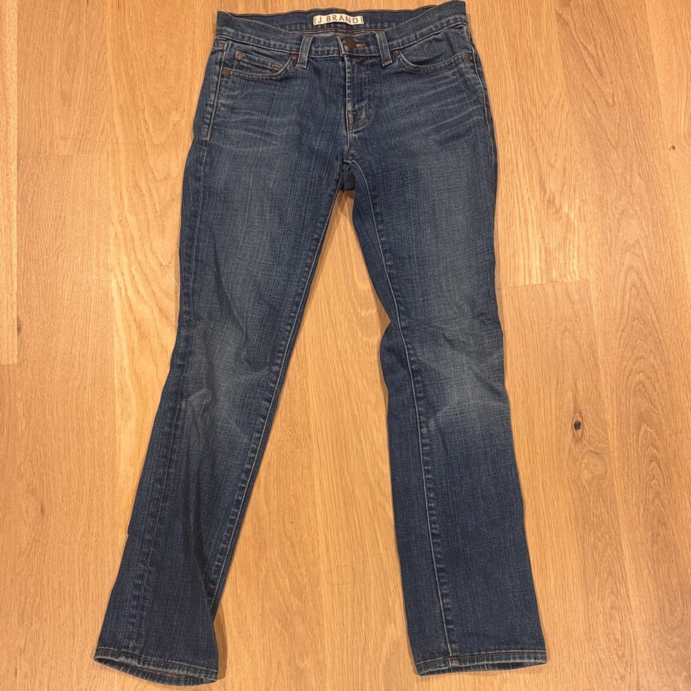 J Brand Women's Medium-Dark Blue Bootcut Jeans